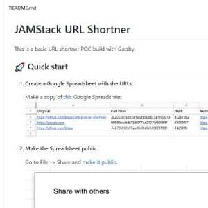 JAMStack URL Shortener